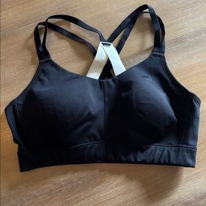 UNDER ARMOUR Breathelux Mid Impact Medium Support Sports Bra Large #1362370